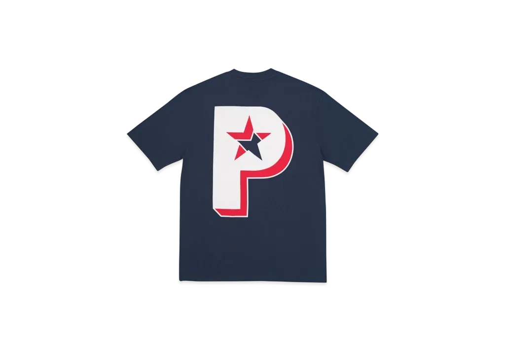 PALACE P Star T-Shirt "Navy"