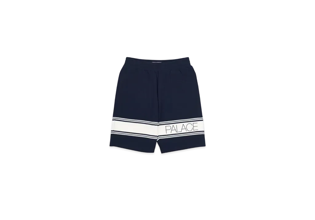 PALACE Marina Stripe Pique Shorts "Navy"
