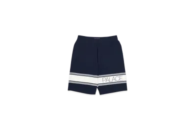 PALACE Marina Stripe Pique Shorts "Navy"
