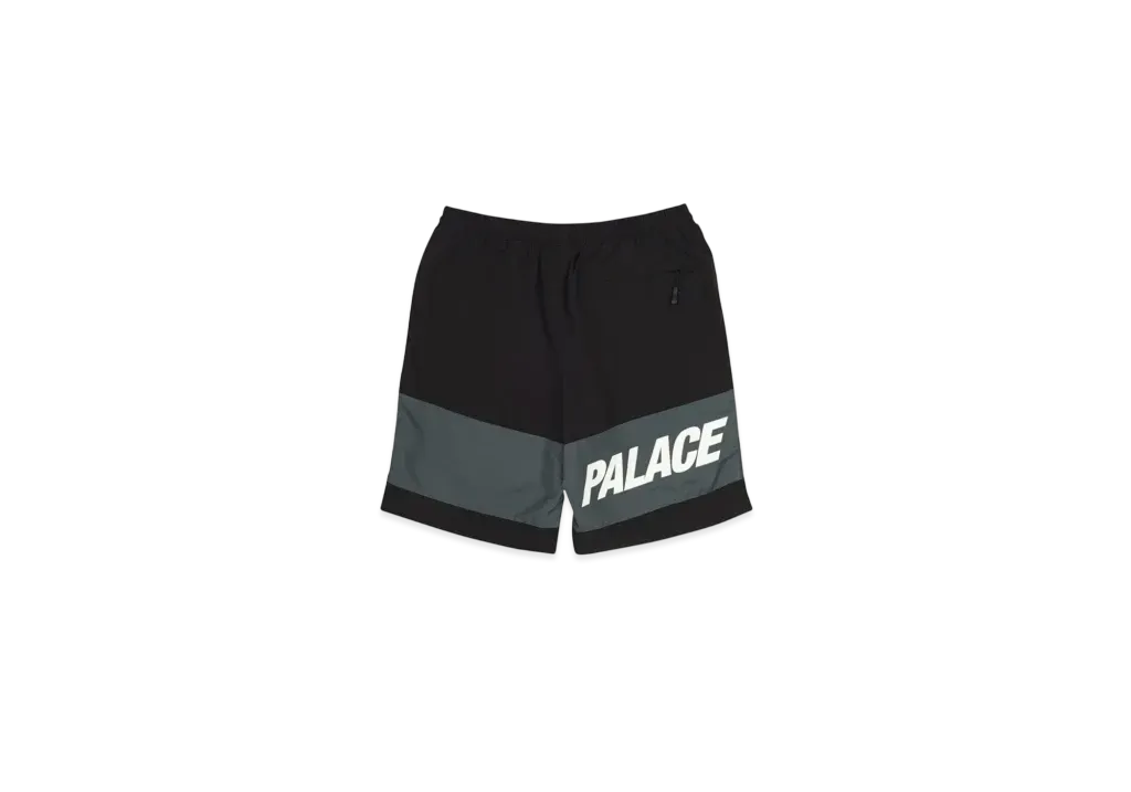 PALACE Iments Shell Shorts "Black"