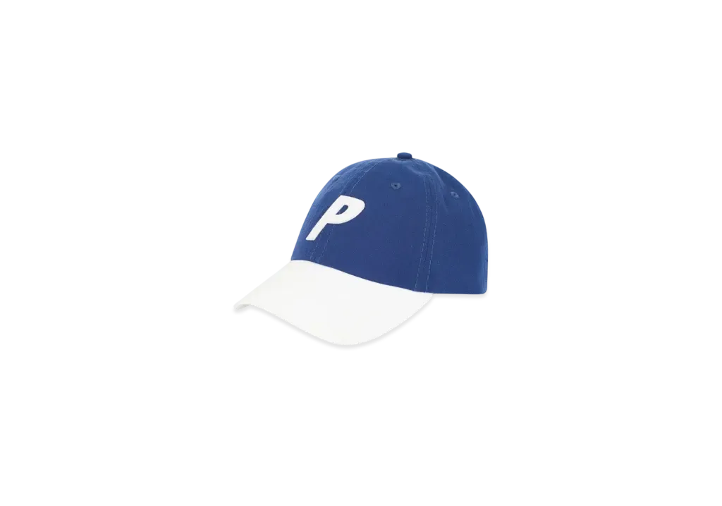 PALACE P 6-Panel 2 Tone Ripstop "Blue White"