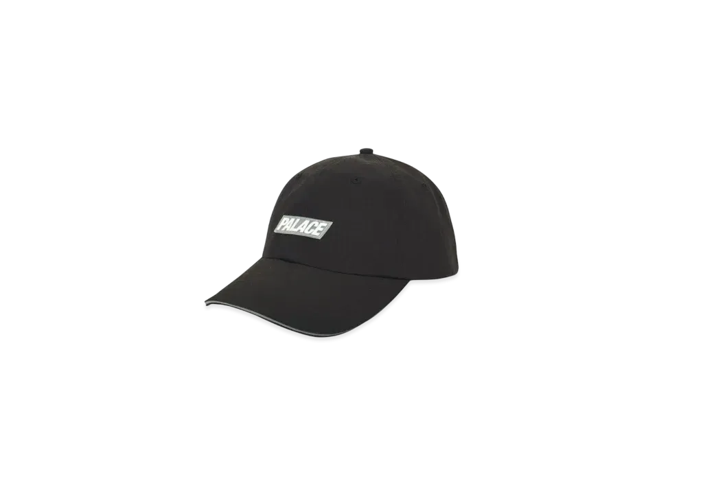 PALACE 6-Panel Ripstop "Black"