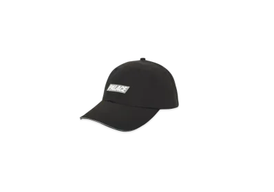 PALACE 6-Panel Ripstop "Black"