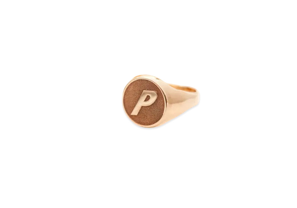 PALACE P Ring Solid G 9K "Gold"