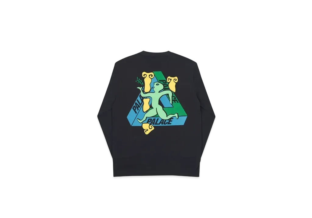 PALACE Dancing Man Longsleeve "Black"