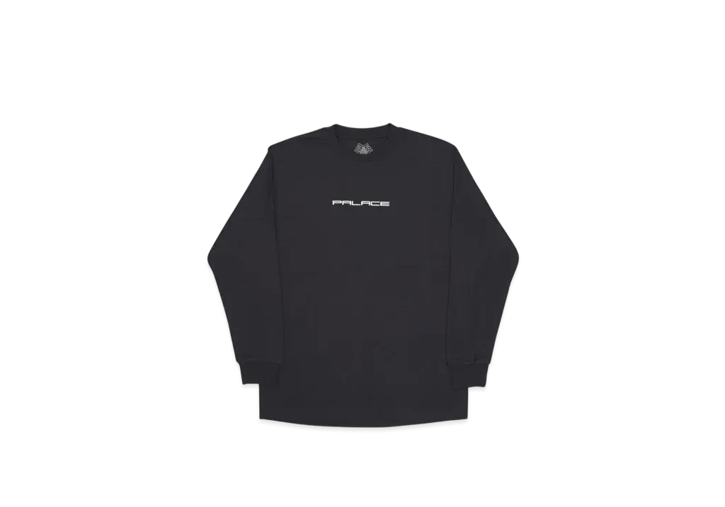 PALACE Fader Font Longsleeve "Black"
