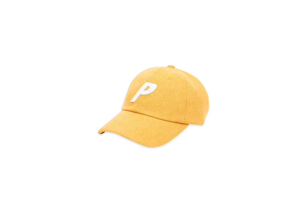 PALACE P 6-Panel Melton Wool "Yellow"