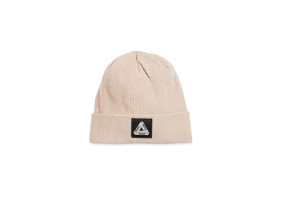 PALACE Tri Ferg Patch Beanie "Oatmeal"