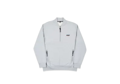PALACE Half Zip Bomber "Grey Marl"