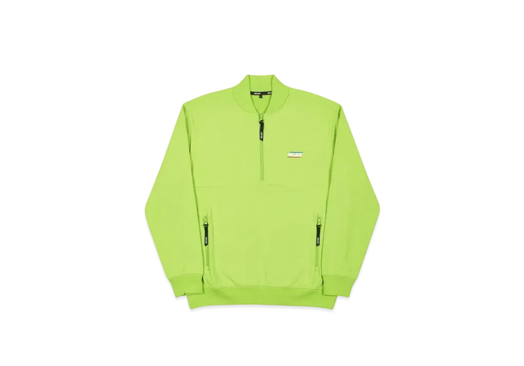 PALACE Half Zip Bomber "Lime Green"
