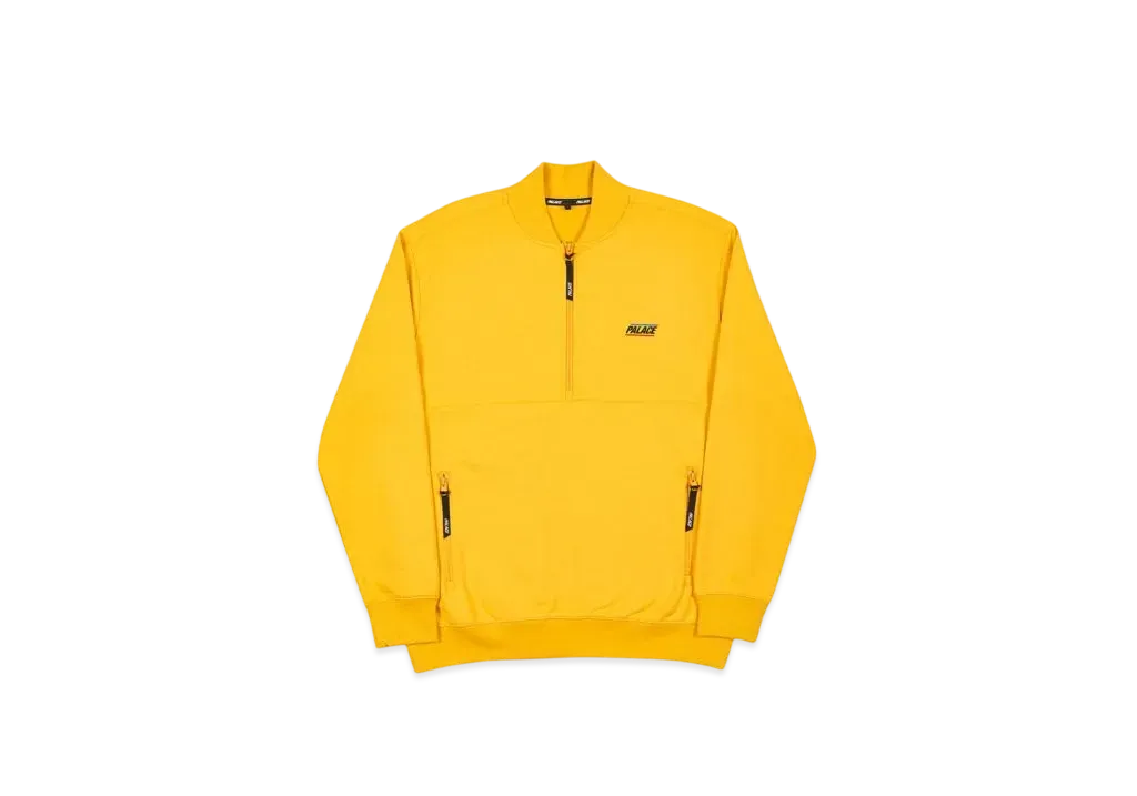 PALACE Half Zip Bomber "Yellow"