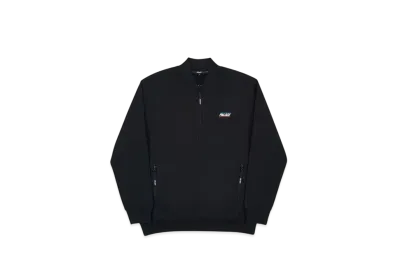 PALACE Half Zip Bomber "Black"