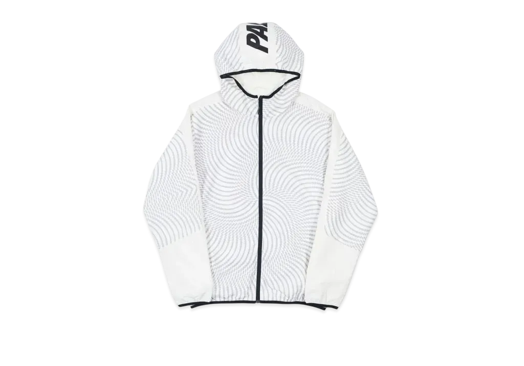 PALACE Swirl Hood Jacket "White"