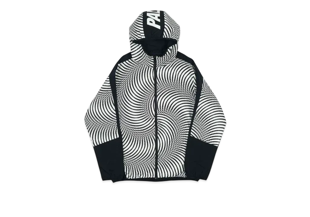 PALACE Swirl Hood Jacket "Black"
