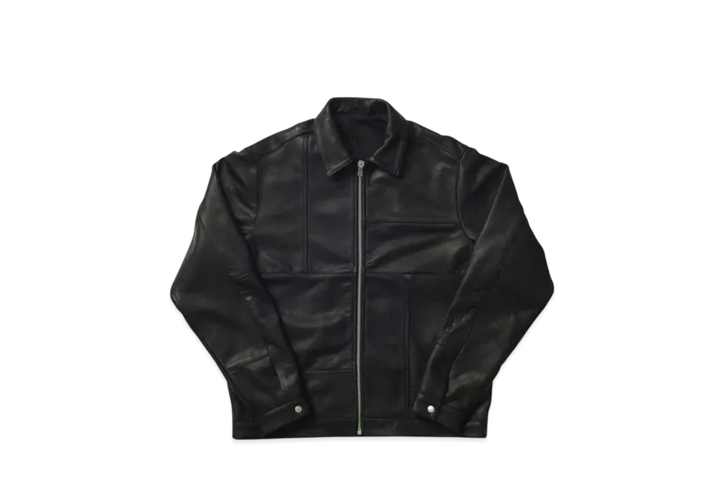 PALACE Leather Panel Jacket "Black"