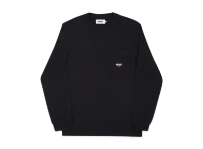 PALACE Slub Pocket Longsleeve "Black"