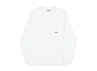 PALACE Slub Pocket Longsleeve "White"