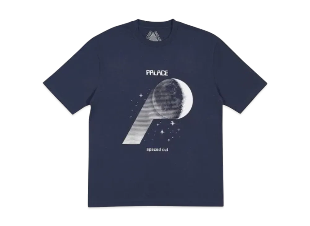 PALACE P-Moon T-Shirt "Navy"