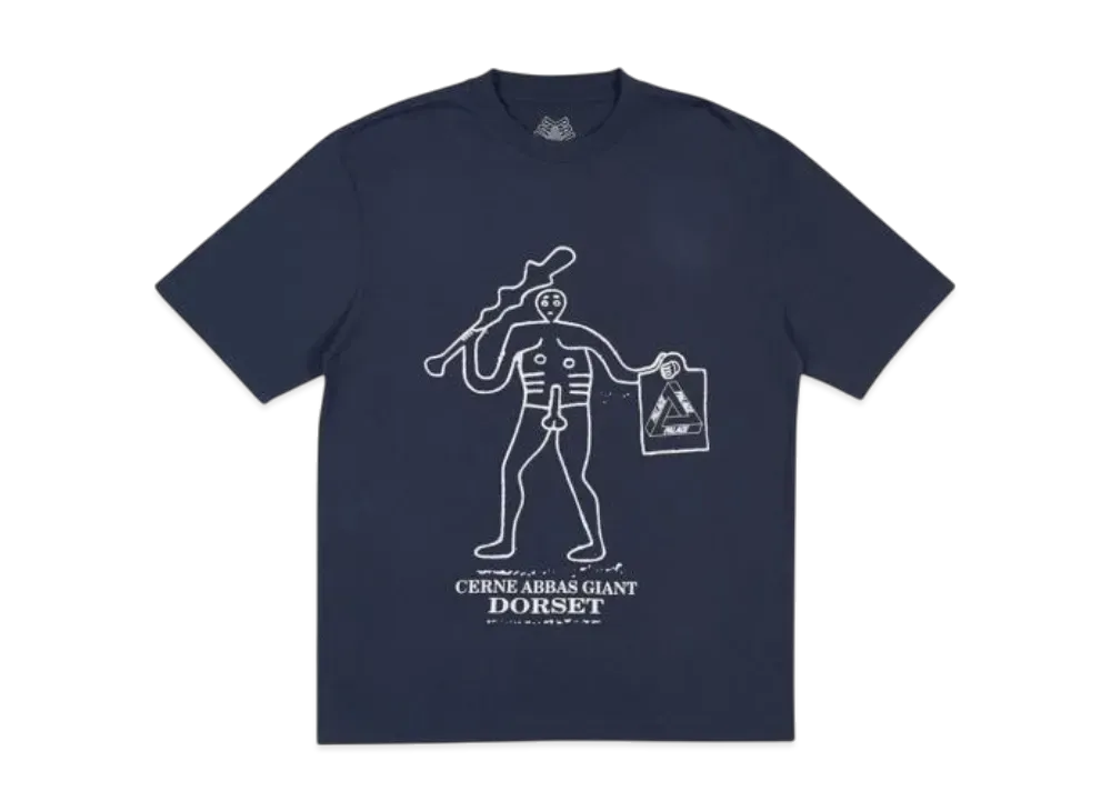 PALACE Ewdorset T-Shirt "Navy"