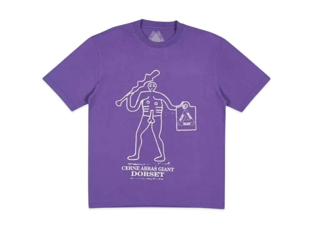 PALACE Ewdorset T-Shirt "Purple"