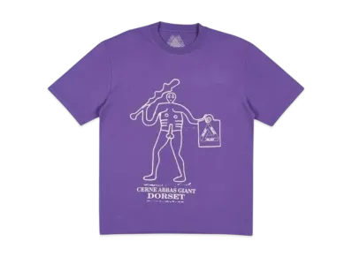 PALACE Ewdorset T-Shirt "Purple"