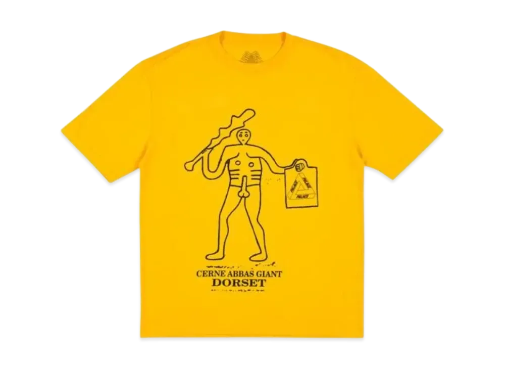 PALACE Ewdorset T-Shirt "Yellow"