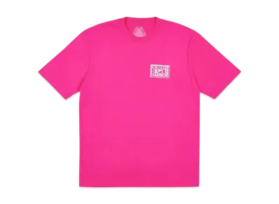 PALACE Split T-Shirt "Pink"