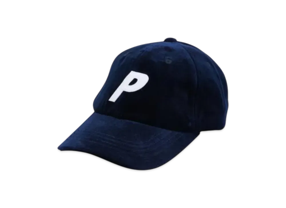 PALACE Velvet P 6-Panel "Dark Navy"