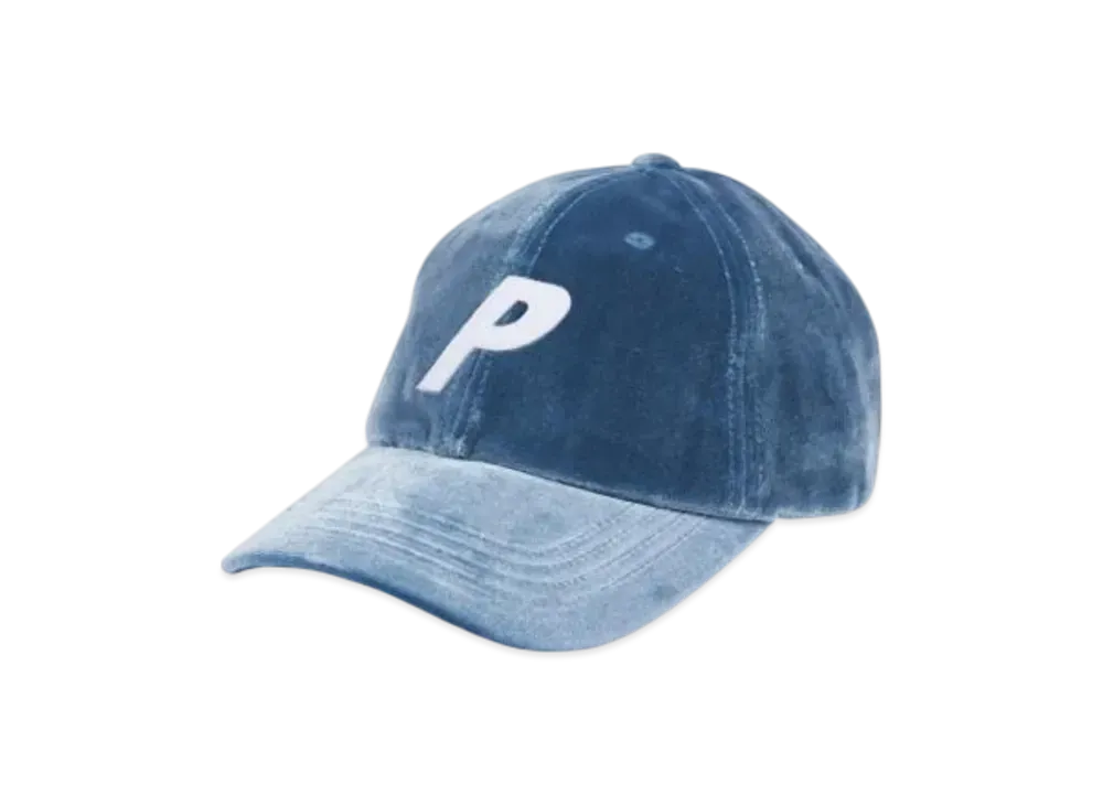 PALACE Velvet P 6-Panel "Blue"