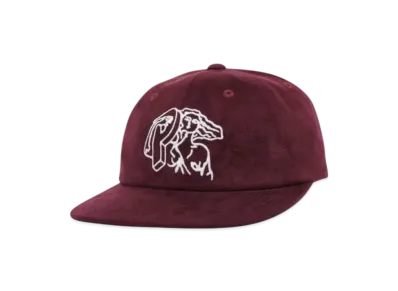 PALACE Suede PJS 6-Panel "Burgundy"