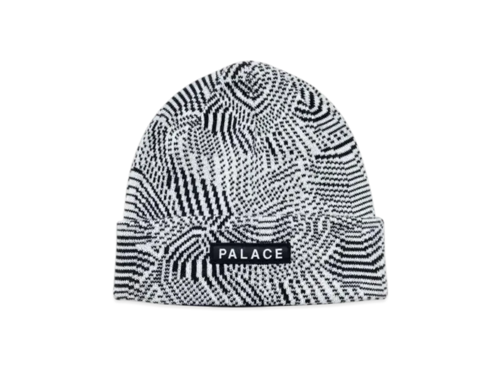 PALACE Swirly Wurly Beanie "Black"