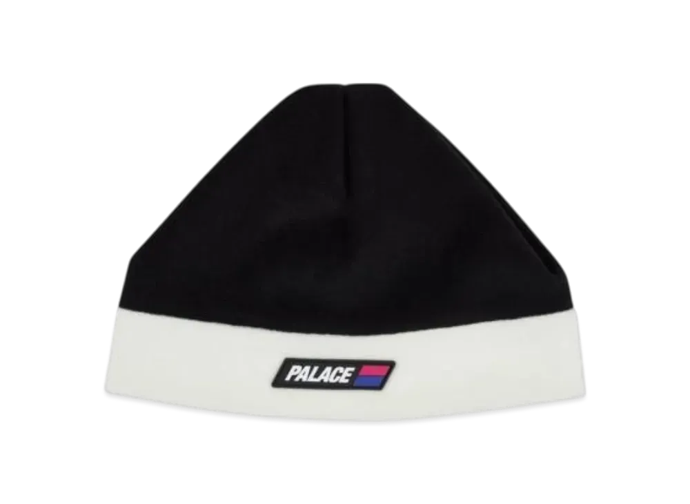 PALACE Fleeced Beanie "Black White"