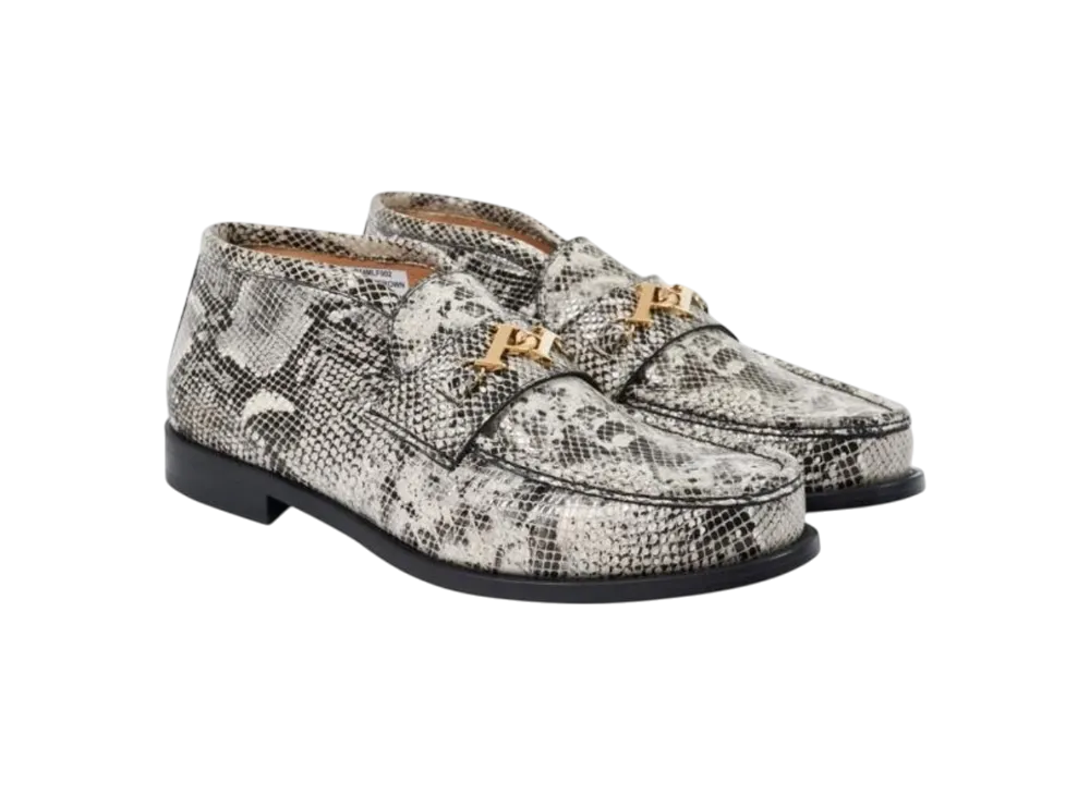 PALACE Loafer Mid Snake Print "Grey"