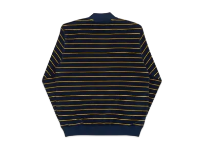 PALACE Velour Bomber "Navy Yellow"