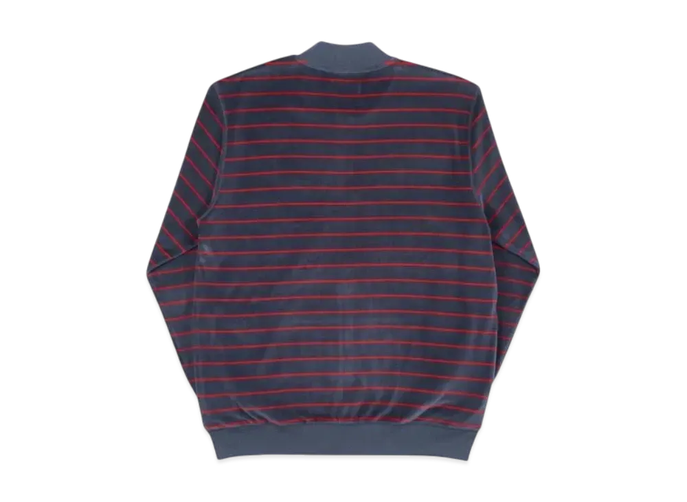 PALACE Velour Bomber "Grey Orange"