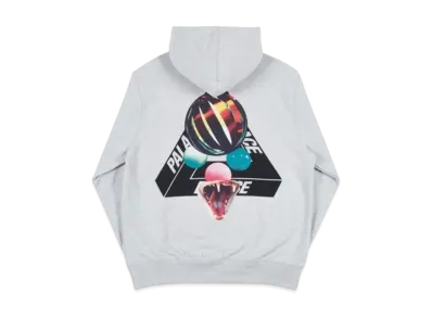 PALACE Sans Ferg Hood "Grey Marl"