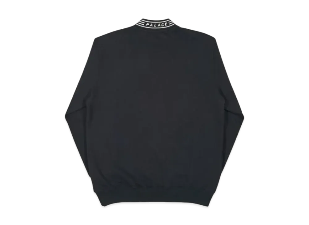 PALACE P-Rib Crew "Black"