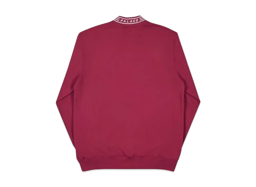 PALACE P-Rib Crew "Red"