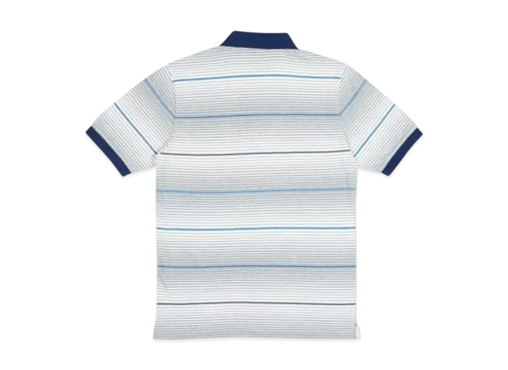 PALACE Ghost Stripe Polo "White"