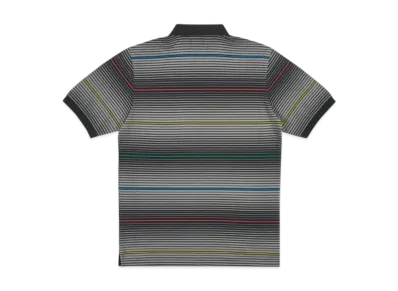 PALACE Ghost Stripe Polo "Black"