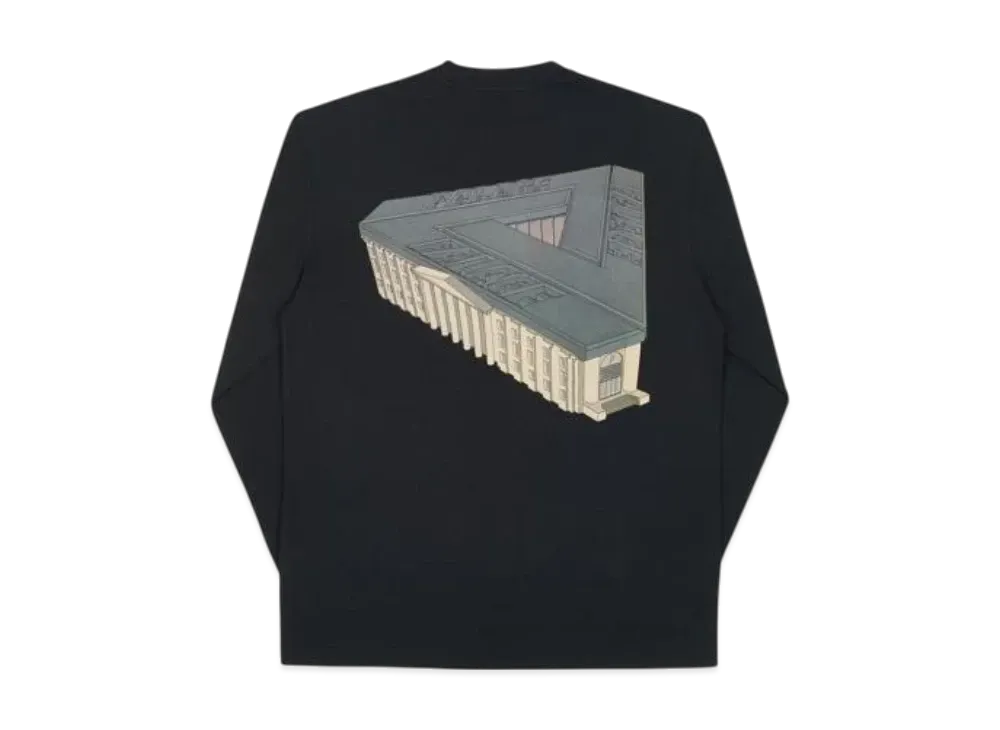 PALACE Palazzo Longsleeve "Black"