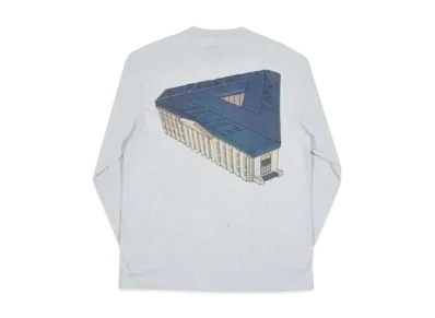 PALACE Palazzo Longsleeve "Grey Marl"