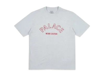 PALACE Couture T-Shirt "Grey Marl"
