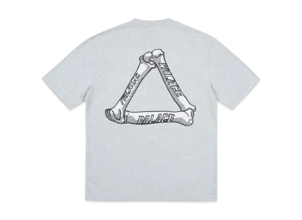 PALACE Bones T-Shirt "Grey Marl"