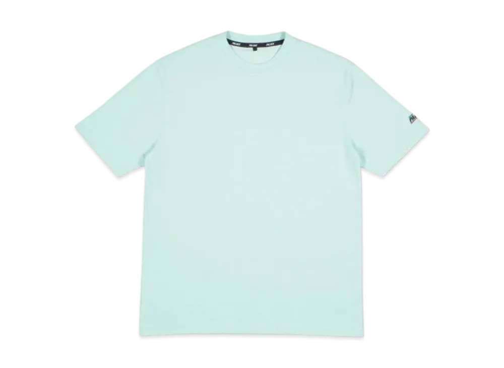 PALACE Basically a Pique T-Shirt "Egg Blue"