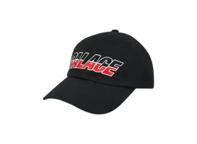 PALACE Split Logo 6-Panel "Black"