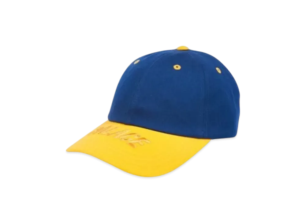 PALACE Visor 6-Panel "Navy Yellow"