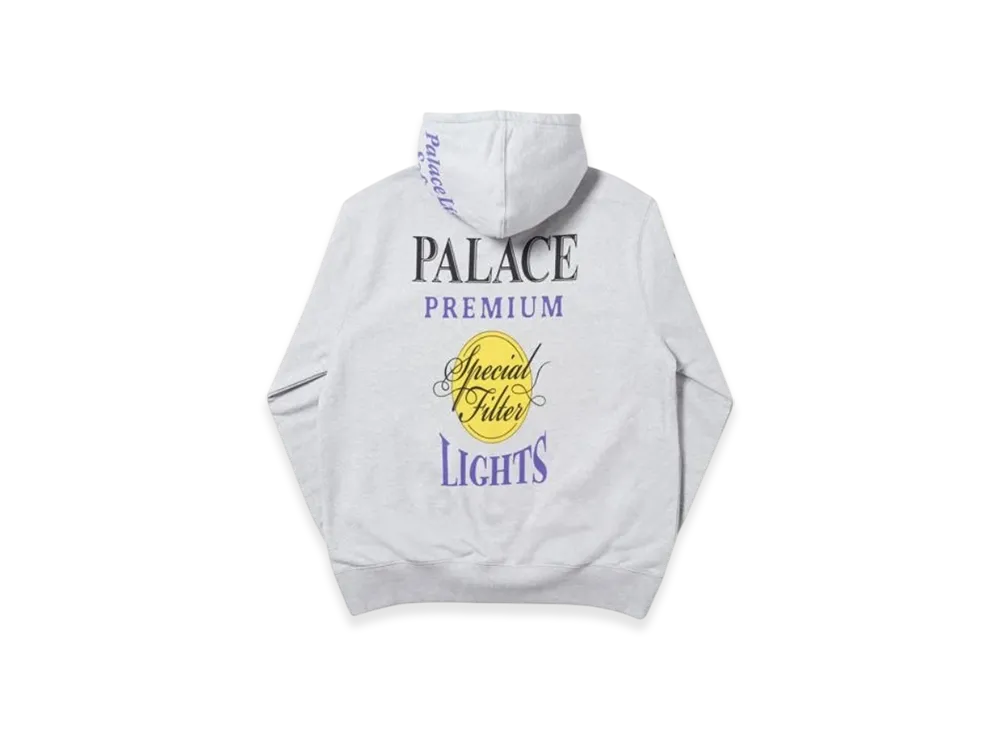 PALACE Blender Hood "Grey Marl"