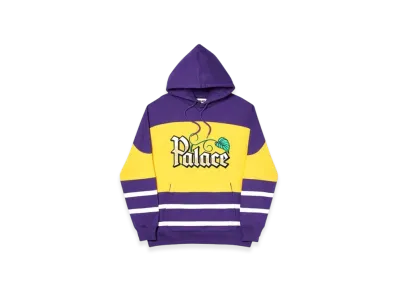 PALACE Zero Zero Hood "Purple Yellow"