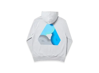 PALACE Fat Pee Hood "Grey Marl"